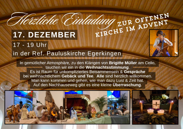 Offene Kirche im Advent